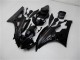 2006-2007 Yamaha YZF R6 Motorcycle Fairing Kits - Glossy Black Matte Black UK