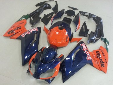 2006-2011 Aprilia RS125 Motorcycle Fairings - Orange Dark Blue UK