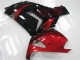2006-2011 Kawasaki ZX14R ZZR1400 Motorcycle Fairings - Red Black UK
