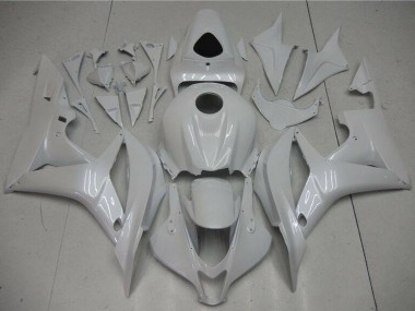 2007-2008 Honda CBR600RR Motorcycle Fairings - Pearl White UK