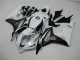 2007-2008 Honda CBR600RR Bike Fairings - White Glossy Black UK