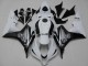 2007-2008 Honda CBR600RR Bike Fairings - White Glossy Black UK