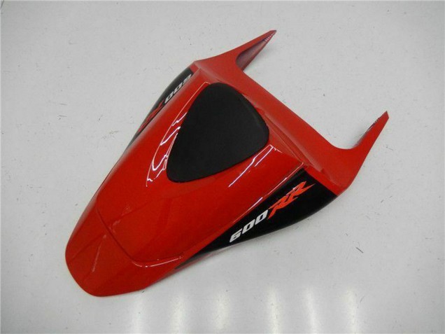 2007-2008 Honda CBR600RR Motorcycle Fairings - Red Matte Black with Decals UK