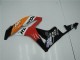 2007-2008 Honda CBR600RR Bike Fairings - Orange White Red Glossy Black Repsol UK