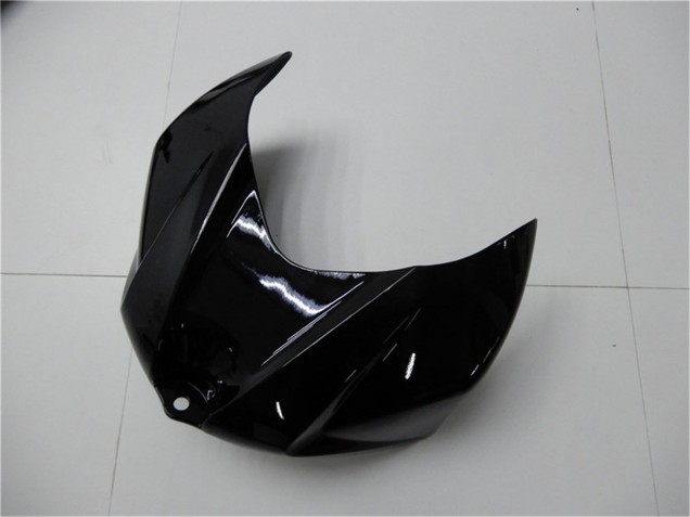 2007-2008 Suzuki GSXR 1000 Motorcycle Fairings - Glossy Black Matte Black No Decal UK