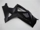 2007-2008 Suzuki GSXR 1000 Motorcycle Fairings - Glossy Black Matte Black No Decal UK