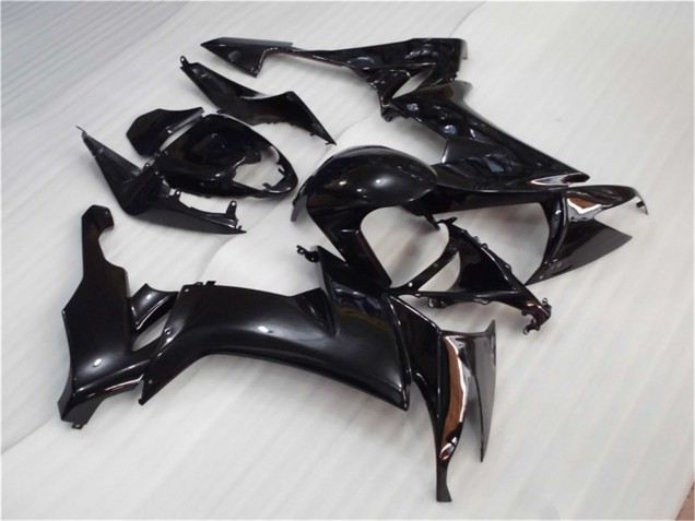 2008-2010 Kawasaki ZX10R Motorcycle Fairing - Glossy Black UK