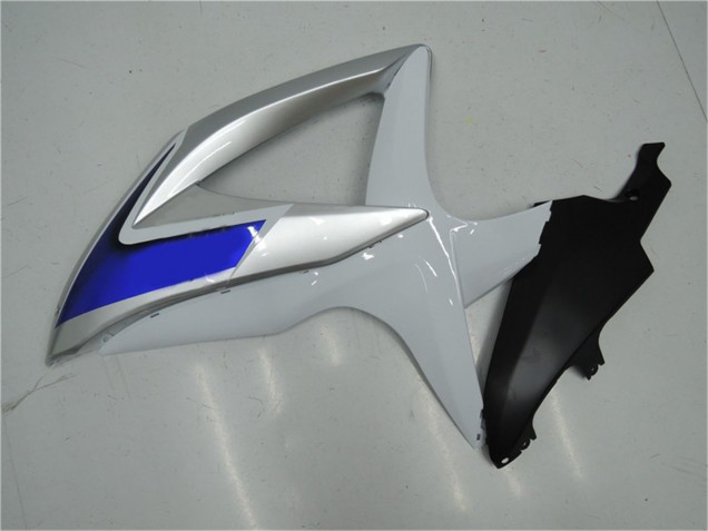 2008-2010 Suzuki GSXR 600/750 Motorcycle Fairings - Silver White Blue Black UK