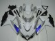 2008-2010 Suzuki GSXR 600/750 Motorcycle Fairings - Silver White Blue Black UK