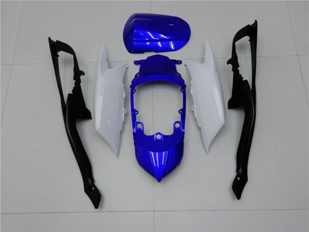 2008-2010 Suzuki GSXR 600/750 Motorcycle Fairings - White Blue Black Red Line UK