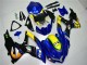 2008-2010 Suzuki GSXR 600/750 Motorcycle Fairings - Blue Yellow Shark UK