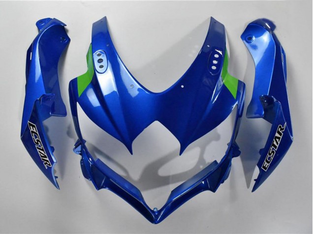 2008-2010 Suzuki GSXR 600/750 Motorcycle Fairings - Blue White Green Black UK