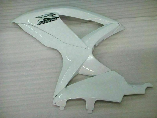 2008-2010 Suzuki GSXR 600/750 Motorcycle Fairings - White UK