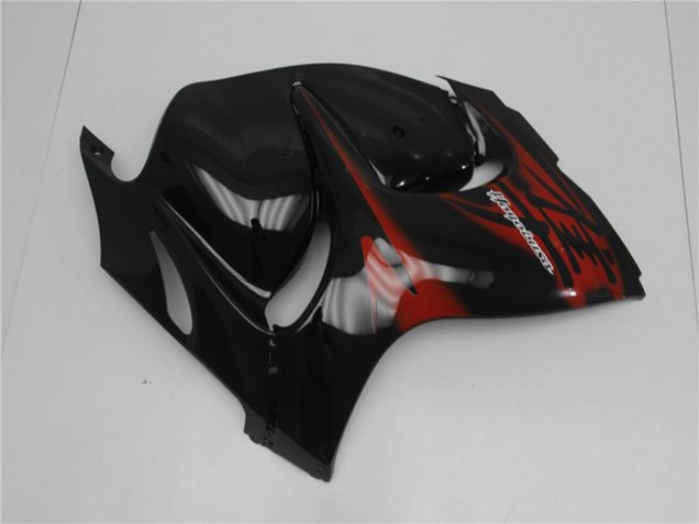 2008-2020 Suzuki GSXR 1300 Hayabusa Motorcycle Fairings - Glossy Black Red UK