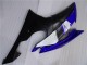 2008-2016 Yamaha YZF R6 Motorcycle Fairings - White Blue Matte Black UK