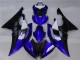 2008-2016 Yamaha YZF R6 Motorcycle Fairings - White Blue Matte Black UK
