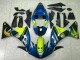2009-2011 Yamaha YZF R1 Motorcycle Fairings - Blue Yellow Shark UK