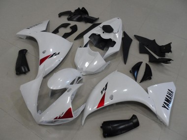 2009-2011 Yamaha YZF R1 Motorcycle Fairing - White UK