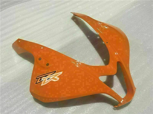 2009-2012 Honda CBR600RR Motorcycle Fairings - White Orange Glossy Black UK