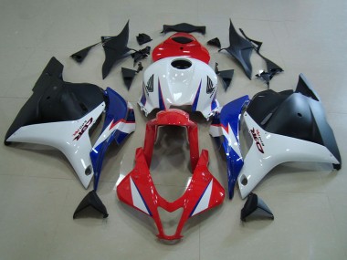 2009-2012 Honda CBR600RR Motorcycle Fairings - White Red Blue Matte Black UK