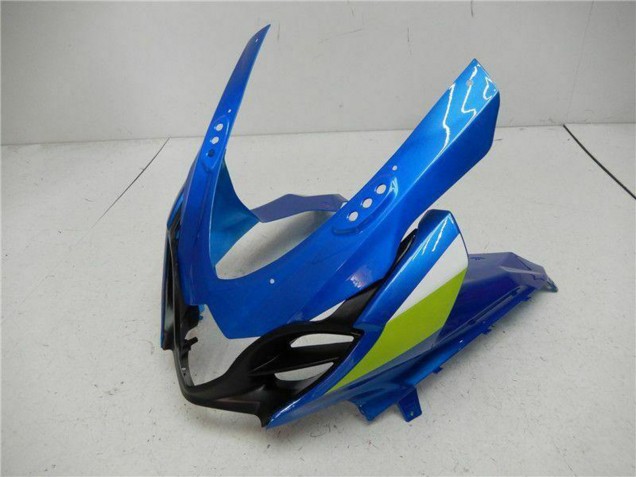 2009-2016 Suzuki GSXR 1000 Motorcycle Fairing Kits - Blue Green White UK