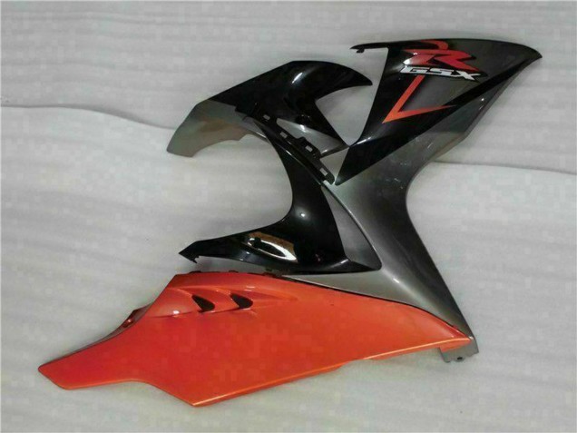 2009-2016 Suzuki GSXR 1000 Motorcycle Fairings - Orange Glossy Black UK
