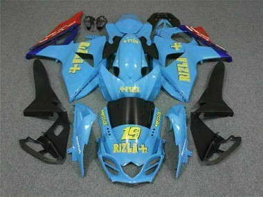 2009-2016 Suzuki GSXR 1000 Motorcycle Fairings - Blue Yellow Rizla 19 Red UK