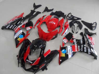 2009-2016 Suzuki GSXR 1000 Motorcycle Fairings - Red Blue Yellow Black JOMO UK