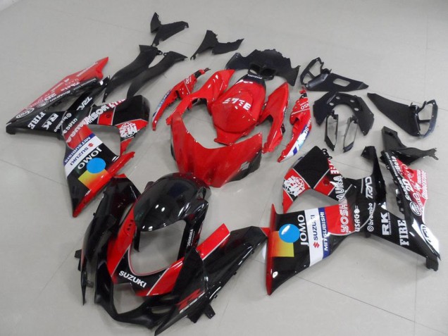 2009-2016 Suzuki GSXR 1000 Motorcycle Fairings - Red Blue Yellow Black JOMO UK