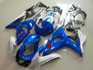 2009-2016 Suzuki GSXR 1000 Motorcycle Fairings - Blue White Black OEM Style UK