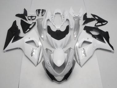 2009-2016 Suzuki GSXR 1000 Motorcycle Fairings - White Black OEM Style UK