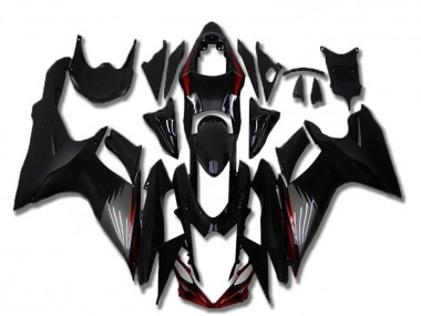 2011-2024 Suzuki GSXR 600/750 Motorcycle Fairings - Glossy Black Matte Black Grey Red UK