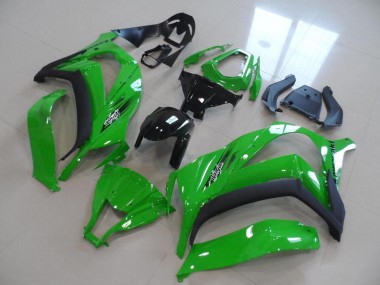 2011-2015 Kawasaki ZX10R Motorcycle Fairings - Green Black OEM Style UK