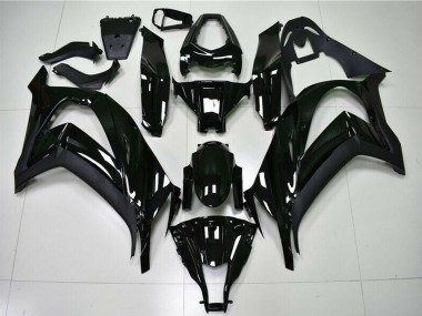 2011-2015 Kawasaki ZX10R Motorcycle Fairings - Glossy Black UK