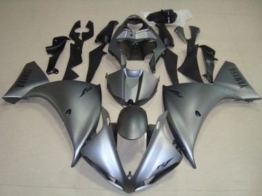 2012-2014 Yamaha YZF R1 Motorcycle Fairing - Matte Grey UK