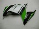 2013-2024 Kawasaki Ninja 300 EX300R Motorcycle Fairings - White Green Black UK