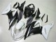 2013-2018 Kawasaki ZX6R Abs Fairings - White Matte Black UK
