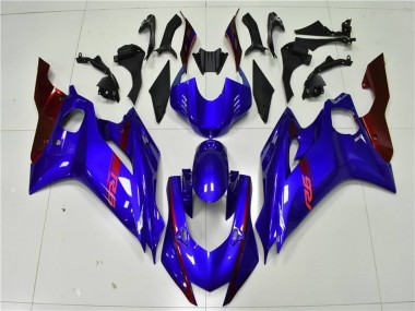 2017-2023 Yamaha YZF R6 Motorcycle Fairings - Blue Red UK