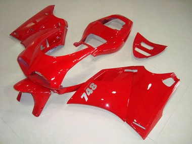 1993-2005 Ducati 748 Motorcycle Fairings - Red UK