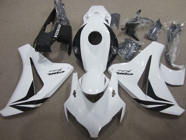 2008-2011 Honda CBR1000RR Motorcycle Fairings - White Glossy Black Fireblade UK