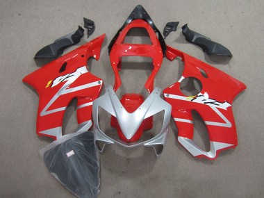 2001-2003 Honda CBR600 F4i Bike Fairings - Silver Red UK