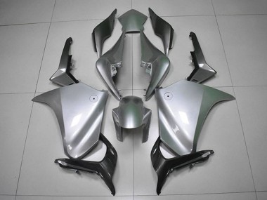 2010-2014 Honda VFR 1200 Motorcycle Fairings - Silver Black UK