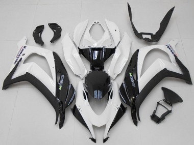 2016-2020 Kawasaki ZX10R Motorcycle Fairings - White Black Green UK