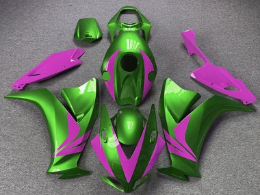 2012-2016 Honda CBR1000RR Motorcycle Fairings - Green Pink UK