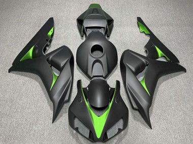 2006-2007 Honda CBR1000RR Motorcycle Fairings - Matte Black Green UK