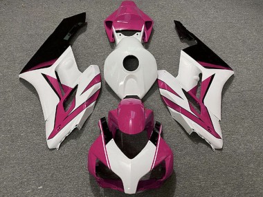 2004-2005 Honda CBR1000RR Motorcycle Fairings - Pink White Glossy Black UK