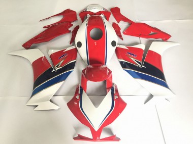 2012-2016 Honda CBR1000RR Motorcycle Fairing - White Red Blue UK