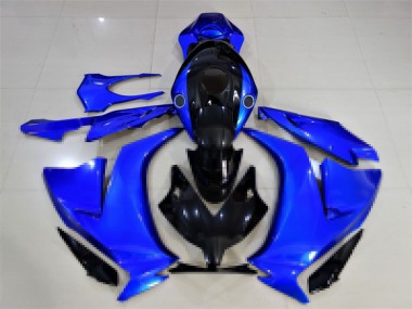 2012-2016 Honda CBR1000RR Motorcycle Fairings - Blue Glossy Black UK