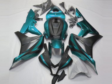 2007-2008 Honda CBR600RR Motorcycle Fairings - Light Blue Matte Black UK