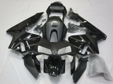 2003-2004 Honda CBR600RR Motorcycle Fairings - Glossy Black Matte Black UK